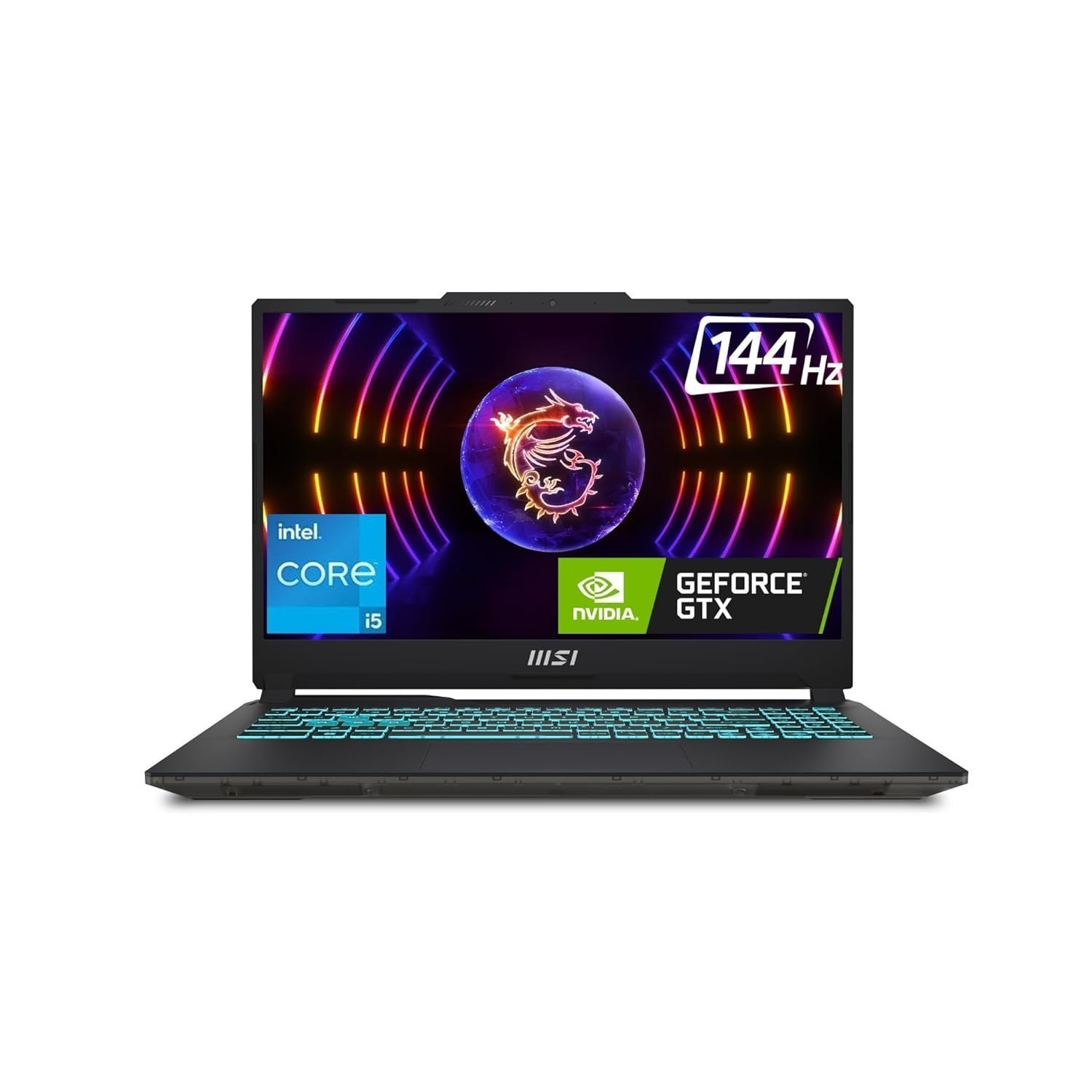 61UQ4m-HyL._SL1500_.jpg MSI Cyborg 15, Intel 12th Gen. i5-12450H, 40CM FHD 144Hz Gaming Laptop - Image 1